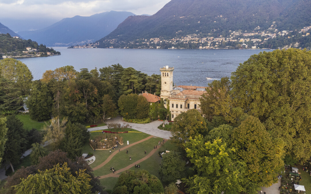 Il parco di Villa Erba durante l'evento di Orticolario ph_Luigi Fieni